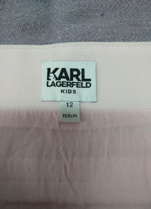 Юбка, юбочка девочке на рост 150см. бренд "karl lagerfeld"4 фото