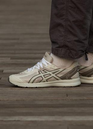 Кроссовки asics gel beige