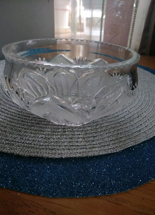 Салатниця - цукерниця, кришталь срср.