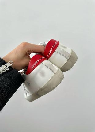 Жіночі кеди golden goose ( ggdb ) superstar red premium.7 фото