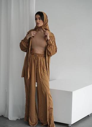 Костюм тройка ( шелк армани)