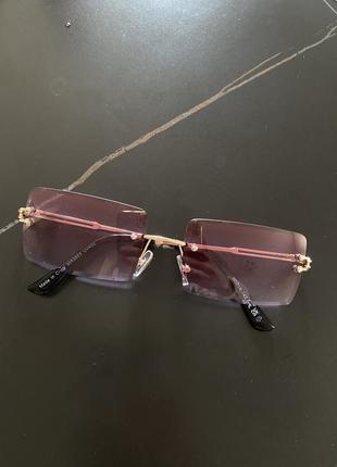 Новые розовые очки солнцезащитные от солнца для солнца очки
