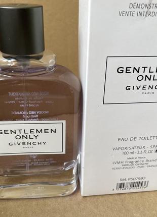 Givenchy gentlemen only, туалетна вода 100ml