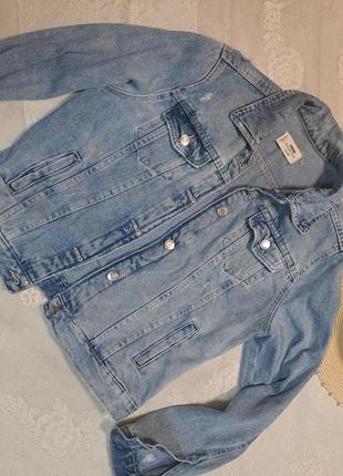 Пиджак блейзер джинсовая куртка коллекции tally weijl