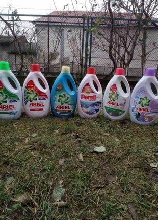 Гелі для прання ariel/persil 5,7 л