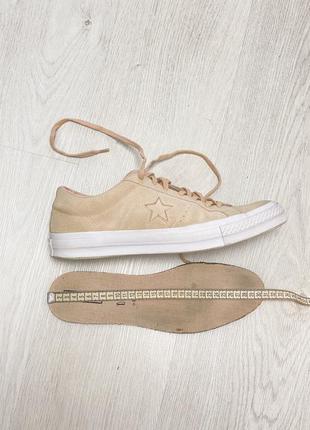 Converse one star beige sale