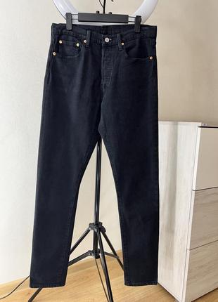 Черные базовые джинсы levi’s 501.