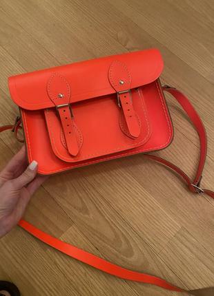 Сумка кожаная ( cambridge satchel )