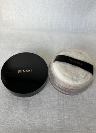 Sensai translucent loose powder фіксуюча пудра японія