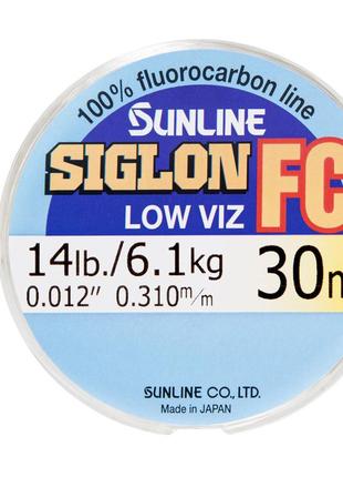 Флюорокарбон sunline sig-fc 30m 0.310mm 6.1kg поводковый