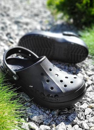Crocs baya platform clog5 фото