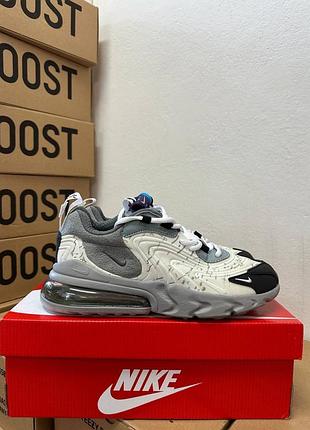 Мужские кроссовки nike air max 270 x travis scott grey