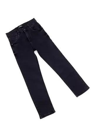 Р.122,134 джинсы черные классические для мальчика  altun 382-70