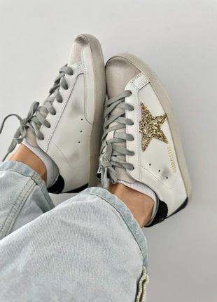 Жіночі кеди / кросівки golden goose superstar gold (ggdb) premium.2 фото