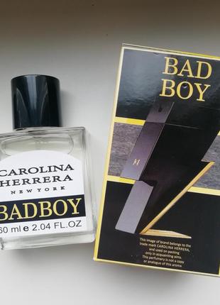 Carolina herrera - bad boy  чоловіча парфумована вода преміум якості