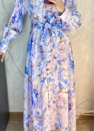 Сукня в стилі zimmerman квітковий принт5 фото