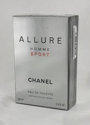 Chanel оригинал allure homme sport 100ml шанель оригинал алюр хом спорт мужской парфюм мужественный духи