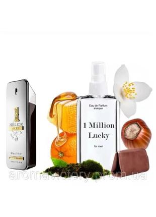 Paco rabanne 1 million lucky 110мл - духи для мужчин (пакосор64н ван милион лаки) очень устойчивая парфюмерия