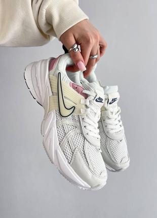 Женские кроссовки nike v2k pink/white