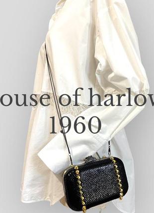 Дизайнерская кожаный клатч от николь вещи house of harlow 1960