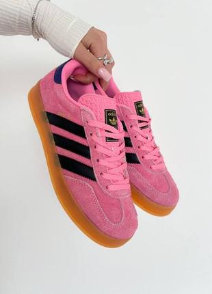 Женские кроссовки adidas wmns gazelle 'bliss pink purple'