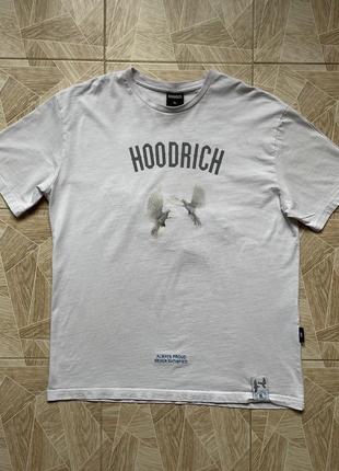 Футболка vintage y2k hoodrich big logo pigeons streetwear trapstar