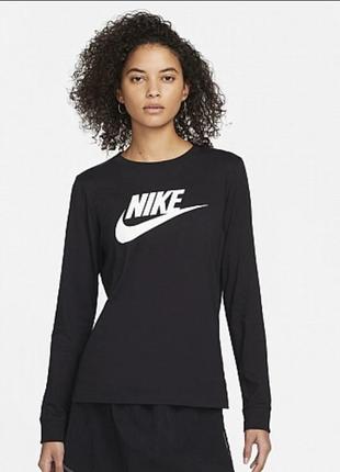 Nike sportswear лонгслив женский р м оригинал