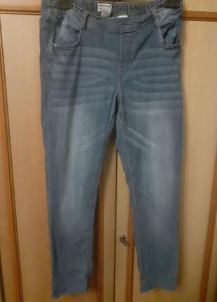 Джинсы пояс на резинке