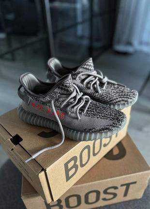 Стильные кроссовки adidas yeezy boost 350 v2 beluga 2.0 premium серые 36-45 р