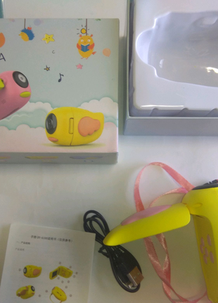Дитяча відеокамера smart kids hd video camera dv-a100 рожева