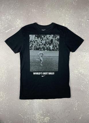 Nike vintage y2k football naked man мужская винтажная футболка