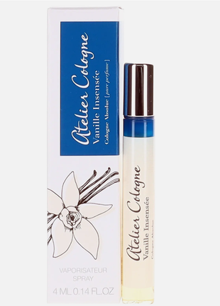 Atelier cologne cologne absolue vanille insensée парфумована вода, 4 мл