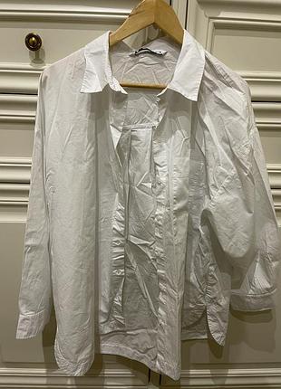 Сорочка оверсайз zara xl-xxl-xxl