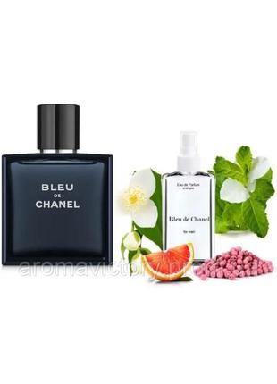 Шанель bleu de шанель 110мл - духи для чоловіків (шанель блю де шанель) дуже стійка парфумерія