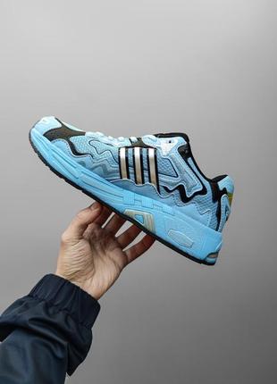 Adidas x bad bunny response blue black