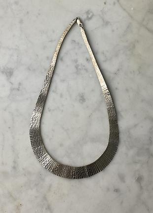 Старинный колье из серебра в стиле арт-деко