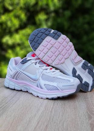 Nike vomero 5 білі з сірим та рожевим5 фото