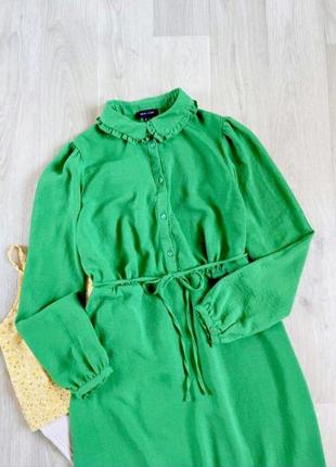 Плаття зеленого кольору на розмір 46.3 фото