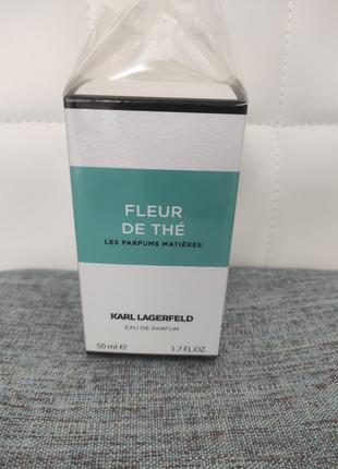 Парфюм karl lagerfeld fleur de the. франция оригинал.