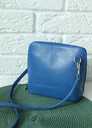 Яскрава сумка vera pelle. натуральна шкіра. італія.