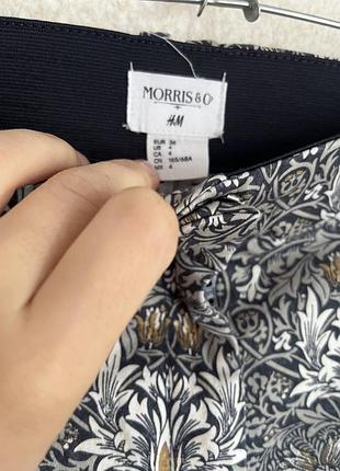 Принтованные эластичные брюки 3