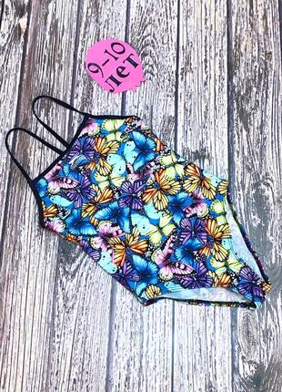 Фирменный купальник slazenger для девочки 9-10 лет, 134-140 см