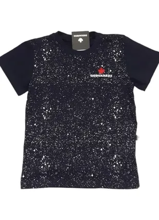 Футболка  для хлопчика темно-синя туреччина 313-349