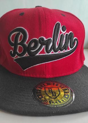 Бейсболка berlin, кепка, snapback