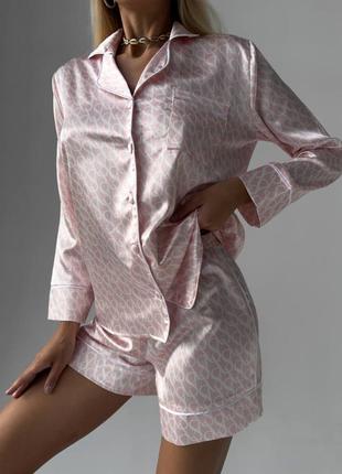 Женская пижама (шорты)❤️ victoria's secret. больше моделей в нашем магазине!