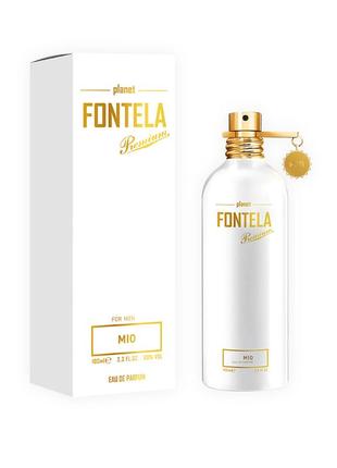 Мужская парфюмированная вода fontela for men mio, 100 мл