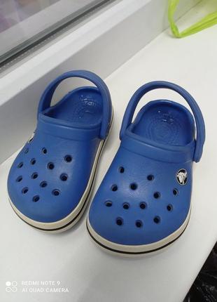 Кроксы crocs оригинал р с4-5 наш 20-21р