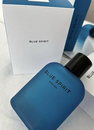 Zara мужской парфюм blue spirit 80ml