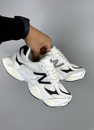 New balance 9060 white black