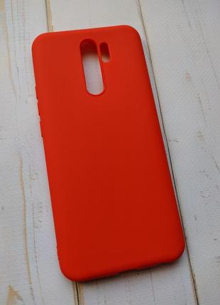 Силіконовий чохол xiaomi redmi 9 червоний